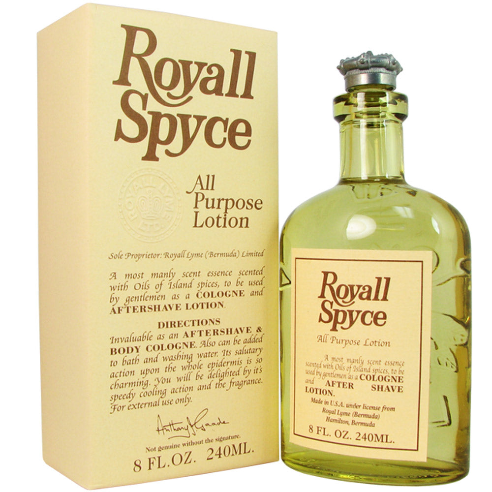 Royall Spyce by Royall Fragrances 8 oz All Purpose Lotion